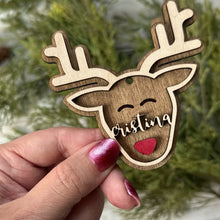 Load image into Gallery viewer, Reindeer ornament