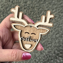 Load image into Gallery viewer, Reindeer ornament