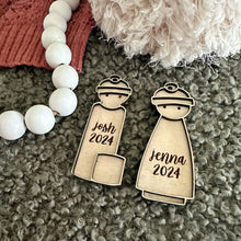 Load image into Gallery viewer, Custom Peg Doll Ornament